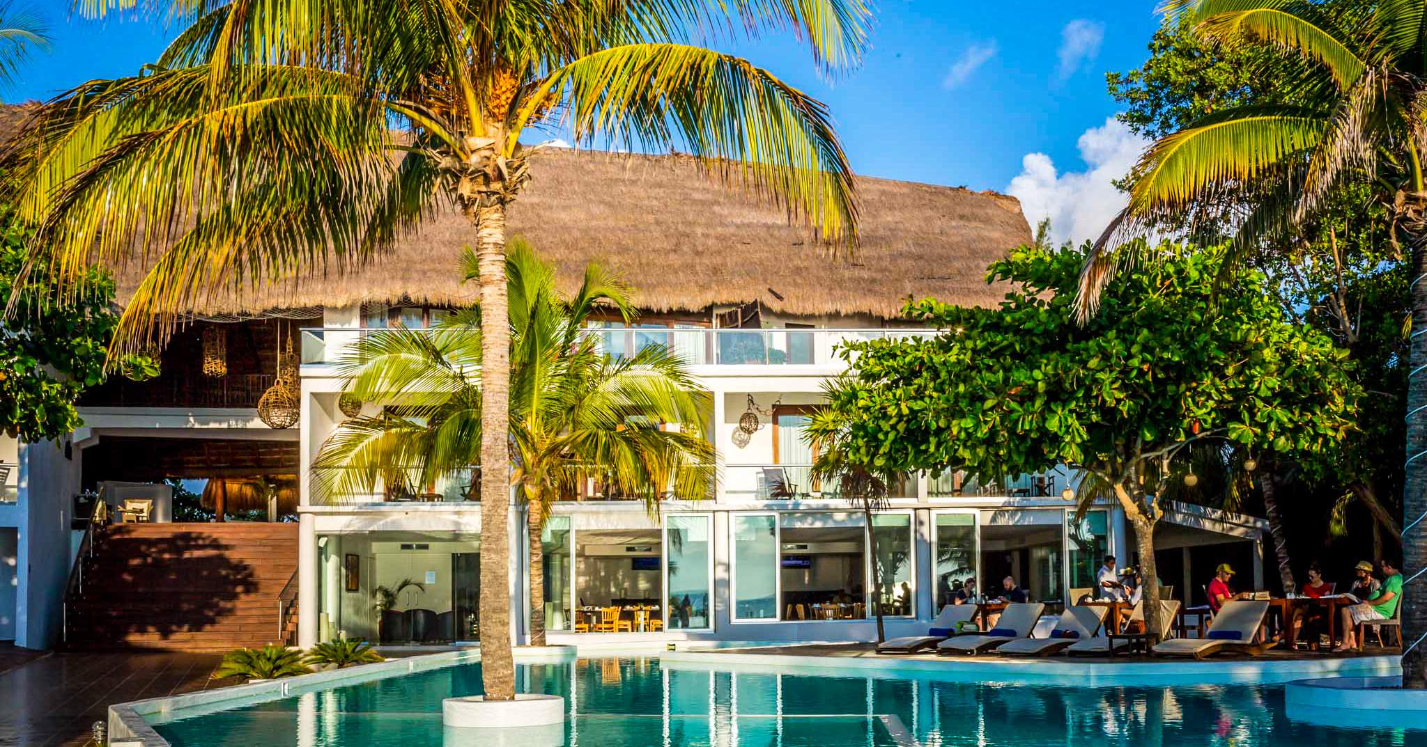 Le Reve Boutique Beachfront Hotel in Playa Del Carmen Mexico